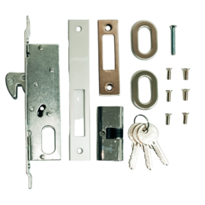 Cerradura picoloro Cromada DLC + cilindro + 3 llaves