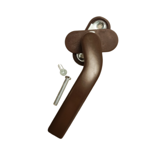 Manilla Acodada Izquierda Premium Color Café