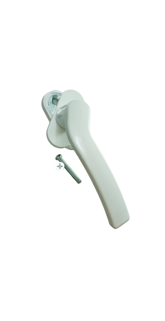 Manilla Acodada Derecha Premium Color Blanco