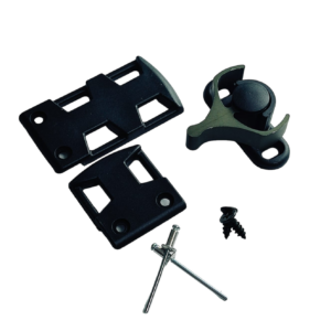 Caracol o Cierre Central Ambidiestro Color Titanio