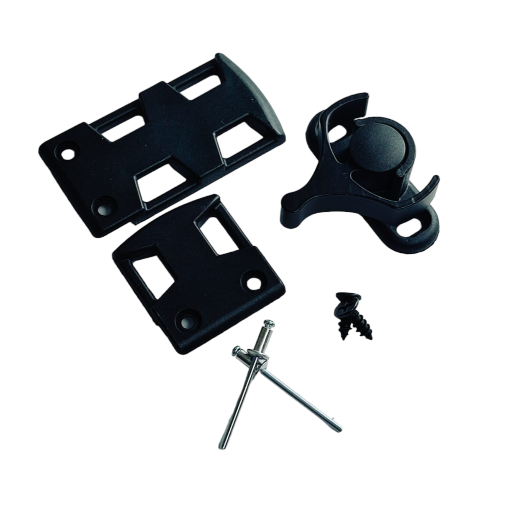 Caracol o Cierre Central Ambidiestro Color Negro