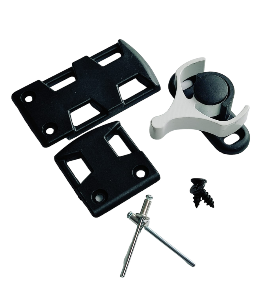 Caracol o Cierre Central Ambidiestro Color Blanco