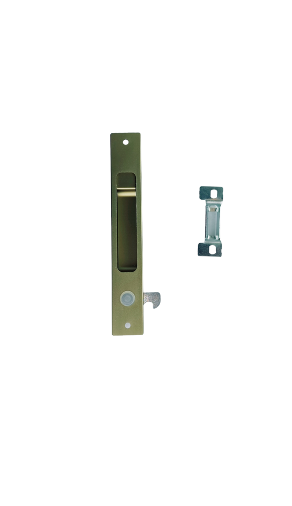 Pestillo S15 color Titanio con enganche