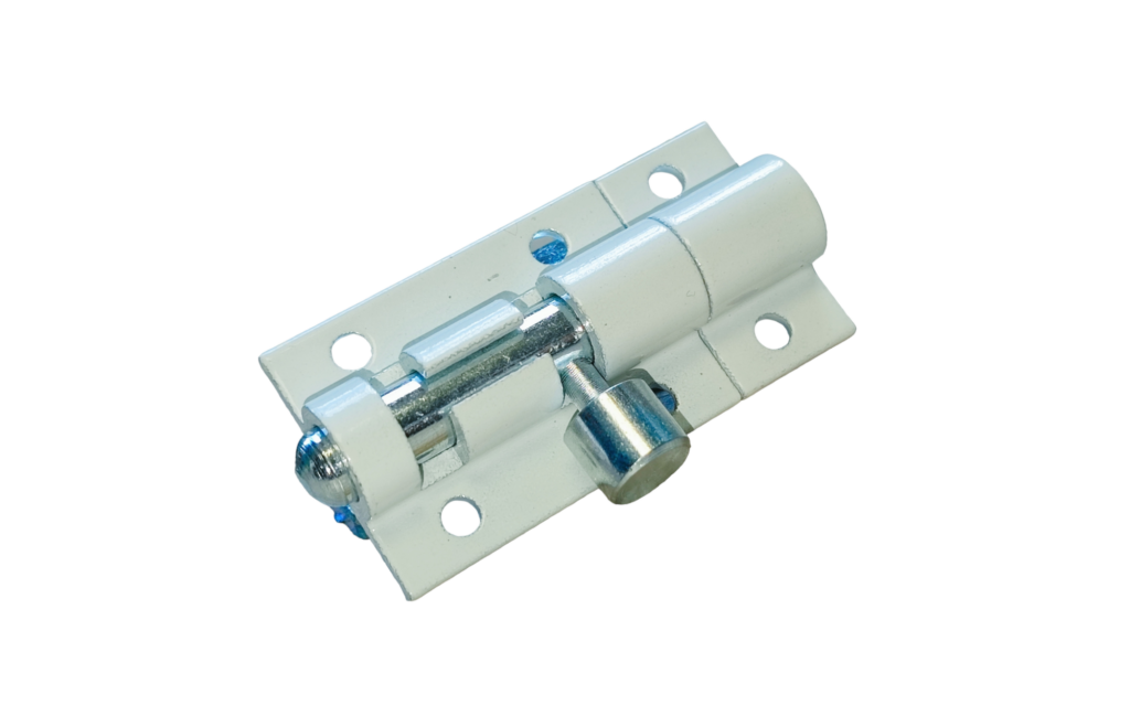 Picaporte Universal Aluminio 55mm Color Blanco