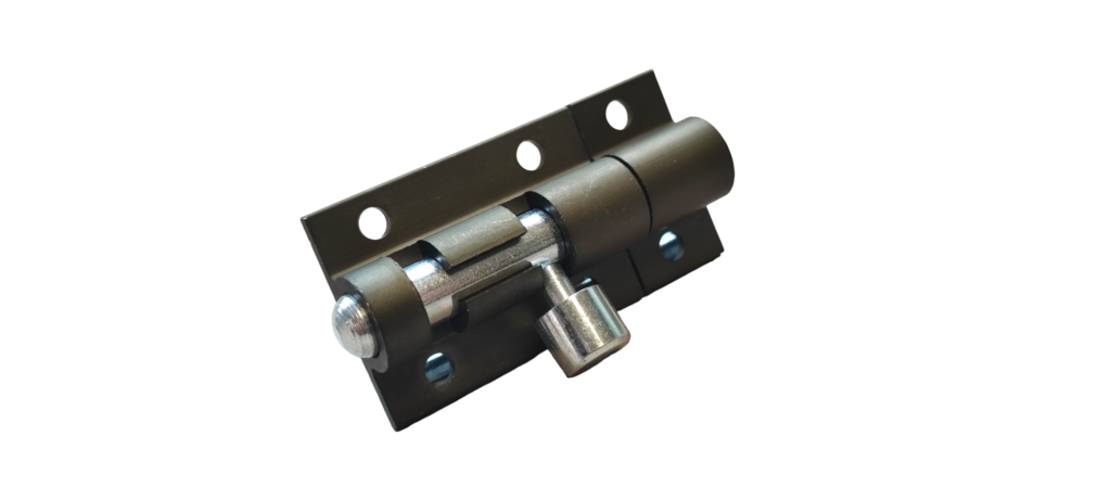 Picaporte Universal Aluminio 55mm Color Titanio