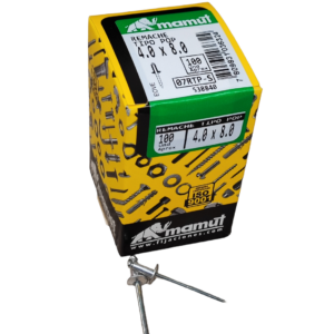 Remache tipo pop #4 x 8 c/100u