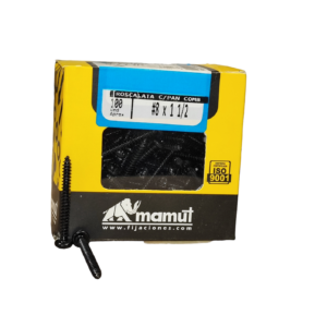 Roscalata C/Binding Combinada #8 x 1 1/2 Negro c/100u