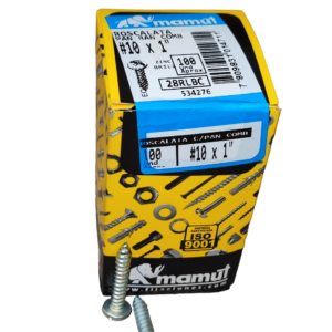 Roscalata C/Binding Combinada #10 x 1 Brillante c/100u