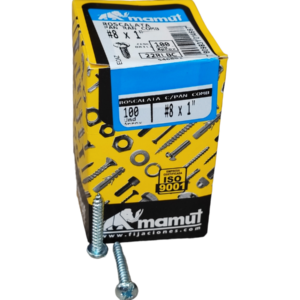 Roscalata C/Binding Combinada #8 x 1 Brillante c/100u