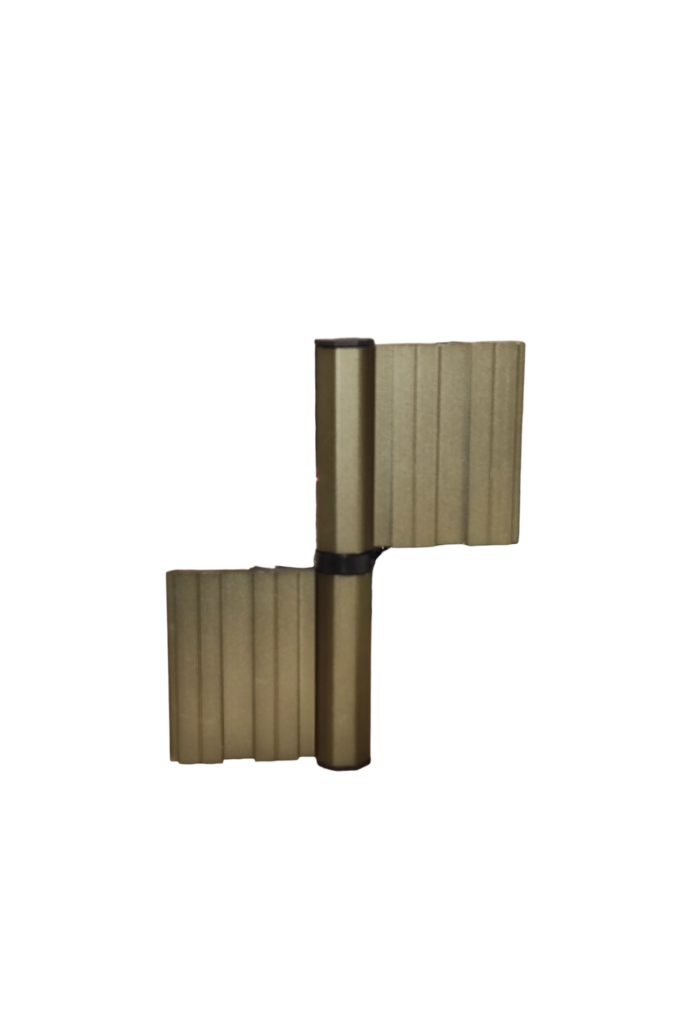 Bisagra L35 Aluminio Color Titanio