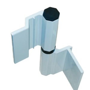 Bisagra L42 Aluminio Color Blanco