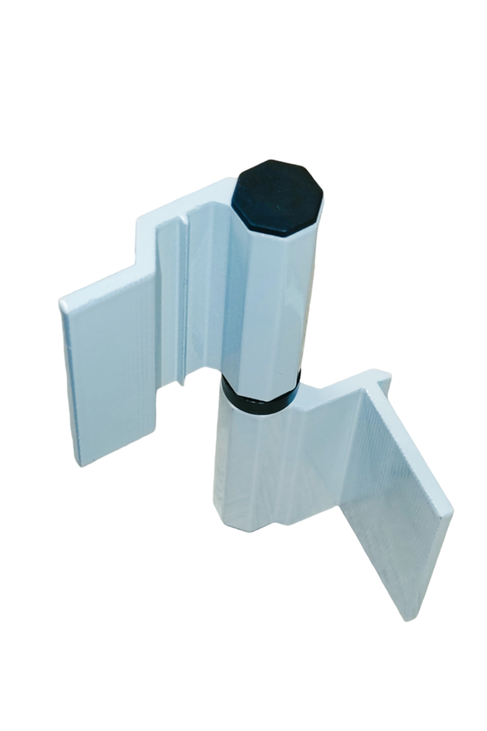 Bisagra L42 Aluminio Color Blanco