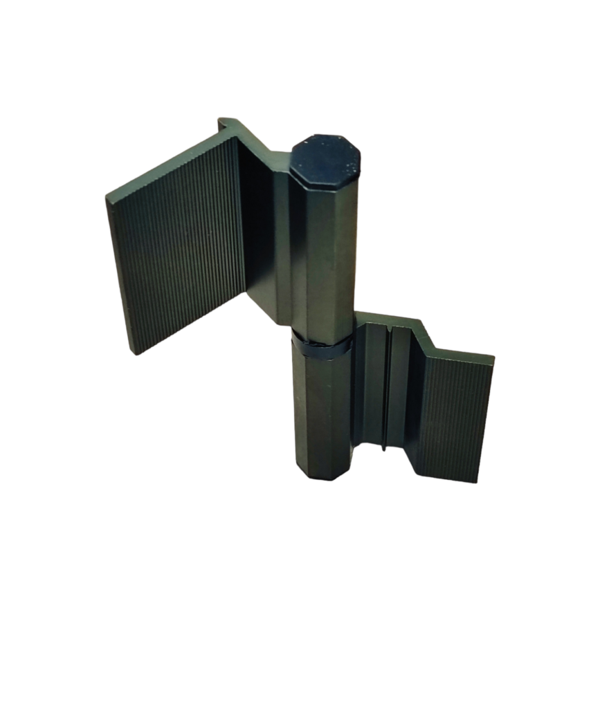 Bisagra L42 Aluminio Color Titanio