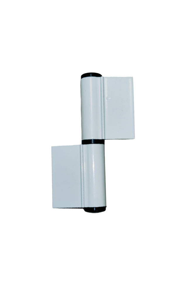 Bisagra Universal Aluminio 70mm Color Blanco