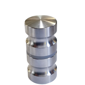 Tirador Shower Pomo Aluminio Satin