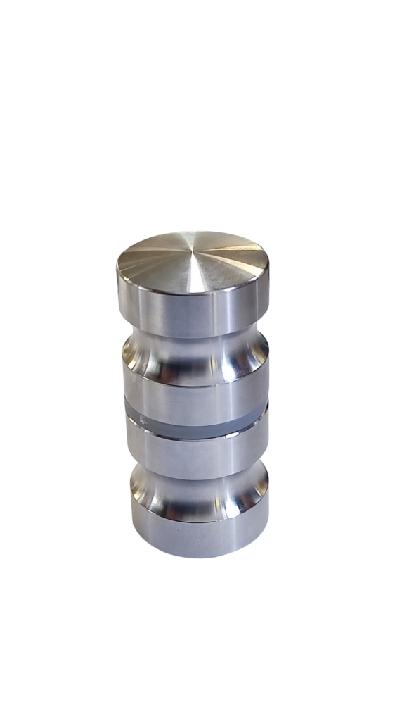 Tirador Shower Pomo Aluminio Satin