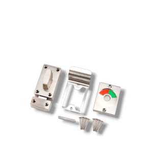 Picaporte de Baño con indicador y tirador Inox