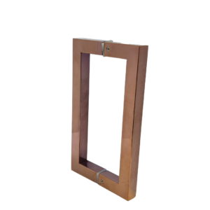 Tirador Cuadrado "C" 300mm SS304 Oro Rosa