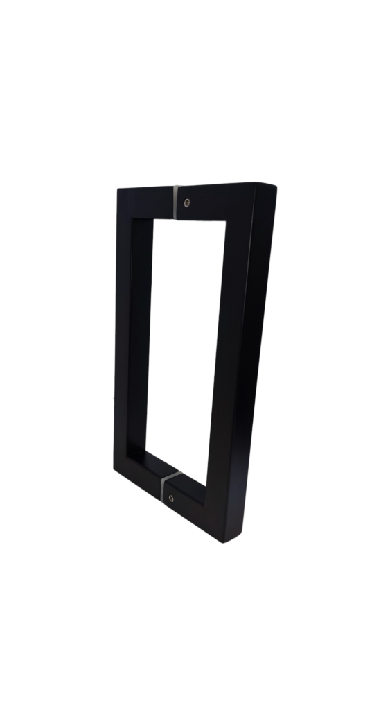 Tirador Cuadrado "C" 300mm SS304 Negro Mate