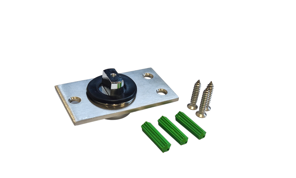 Pivote de giro Herraje Inferior Tipo Dorma, ss304,satin