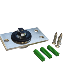 Pivote de giro Herraje Inferior Tipo Dorma, ss304,satin