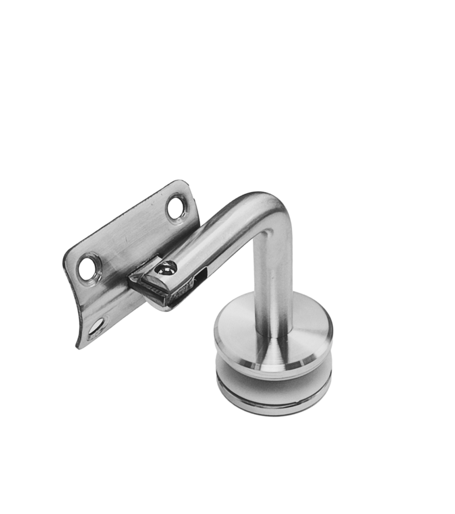 Soporte Pasamanos a vidrio Tubo 2" Satin SS304