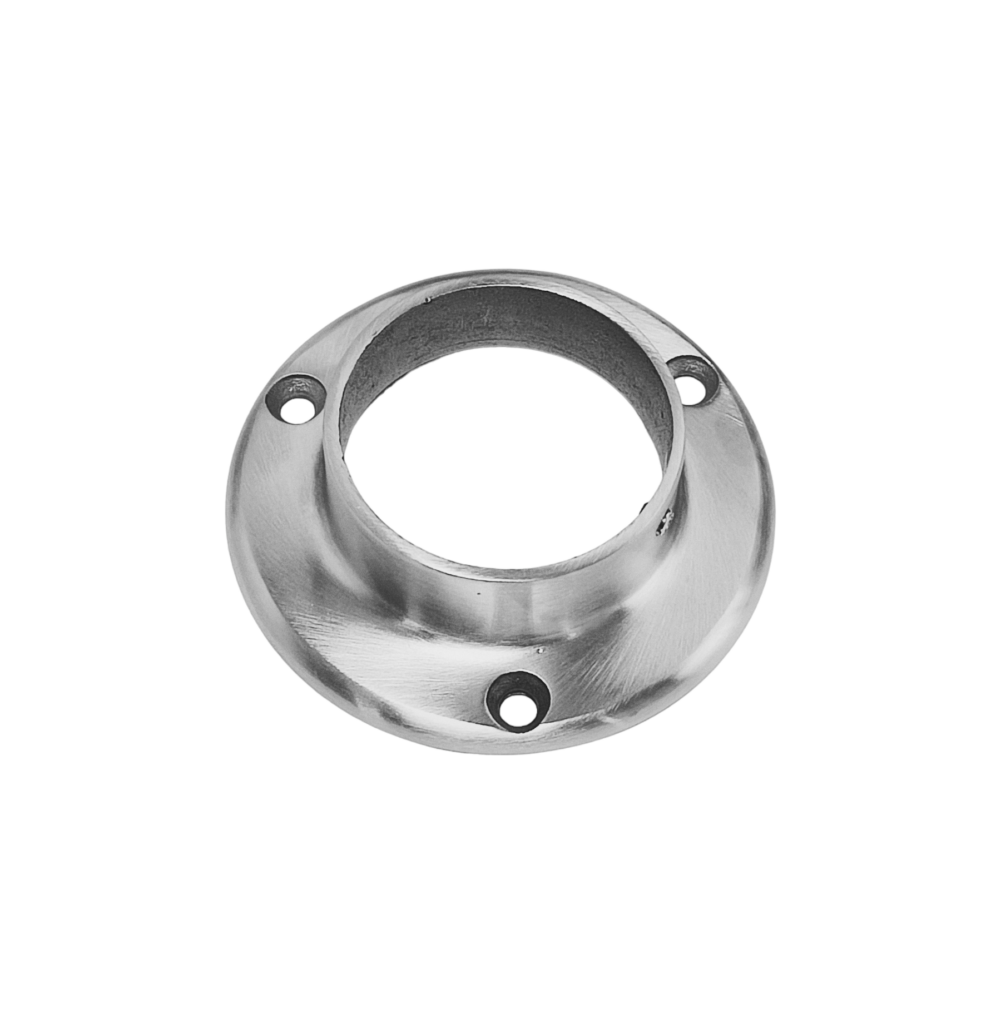 Base o Flanje para Tubo 2" Pasamanos SS304 1,5mm