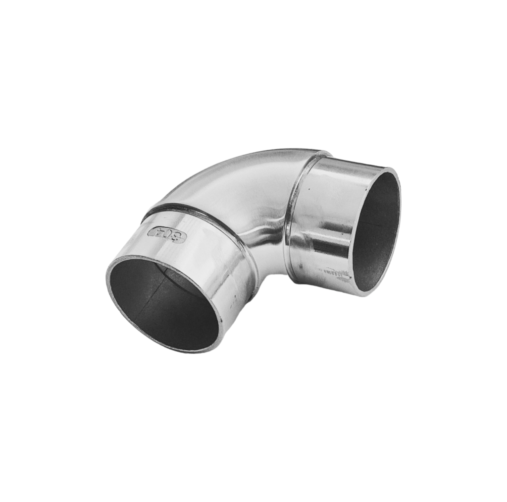 Conector 90°  Tubo 2" Pasamanos SS304