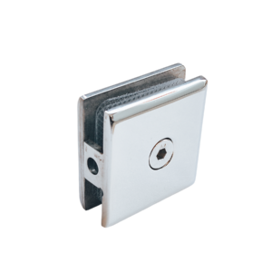 Conector Muro a Vidrio Biselado Cromado SS304