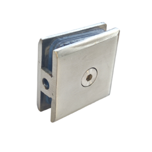 Conector Muro a Vidrio Biselado Satin SS304