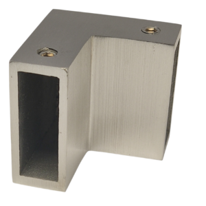 Conector Riel Eurobox 90° Satin