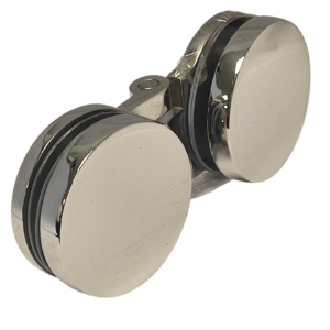 Bisagra Plegable Vidrio Vidrio 6-10mm SS304 Cromado