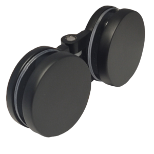 Bisagra Plegable Vidrio Vidrio 6-10mm SS304 Negro