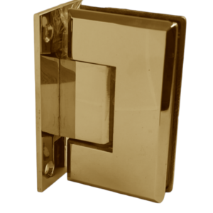 Bisagra Muro a Vidrio Biselada Oro Titanio SS304