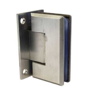 Bisagra Muro a Vidrio Biselada Satin SS304