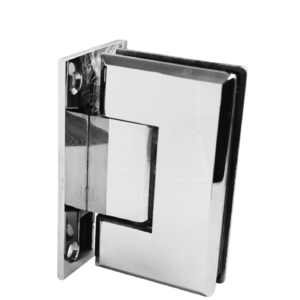 Bisagra Muro a Vidrio Biselada Cromado SS304