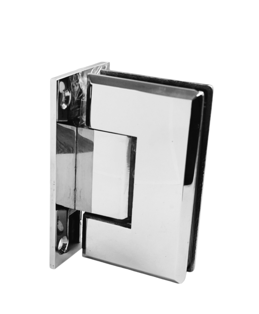 Bisagra Muro a Vidrio Biselada Cromado SS304
