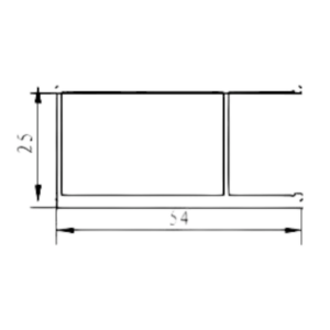 Pierna Cerrada Termopanel 2518