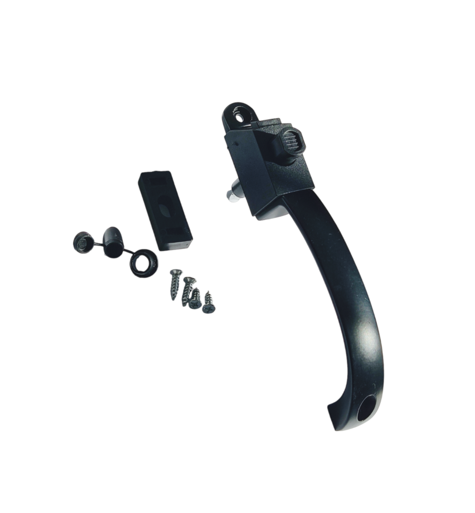 Cierre Central de Traslapos C/Manilla Negro