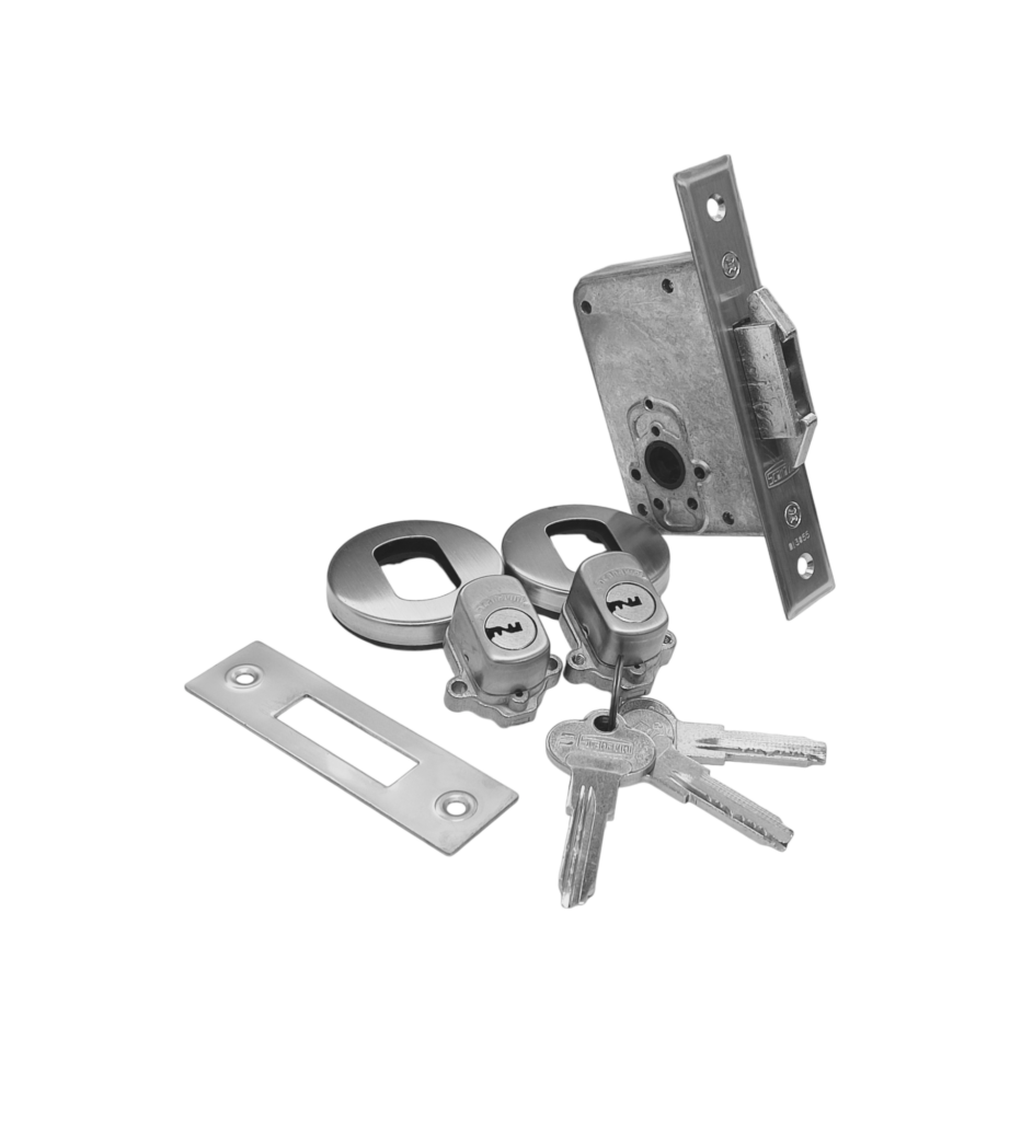 Cerradura Corredera/Cangrejo Acero Inox