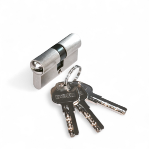 Cilindro Laton DOMI 60mm + 3 llaves
