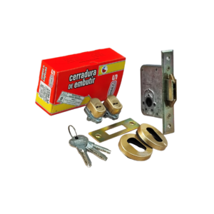 Cerradura Cangrejo Bronce Satinado