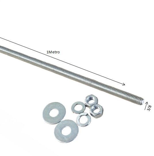 Hilo x metro 3/8 Brillante 1u