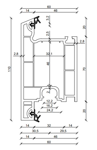 Hoja Puerta Ap.Exterior 5,95m