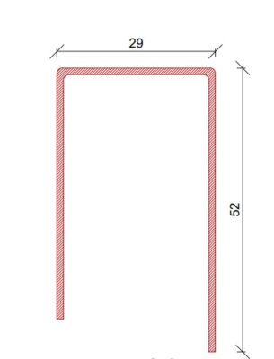 Refuerzo ST8460 (hoja P Ext) 1,5mm