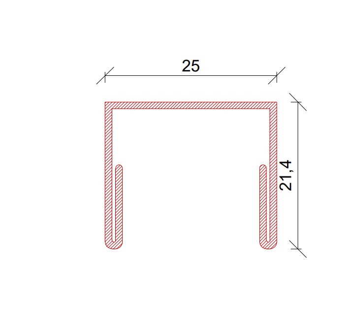 Refuerzo Hoja ST7330 1.5mm