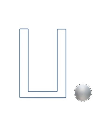 CANAL 17X25 1.8MM MATE